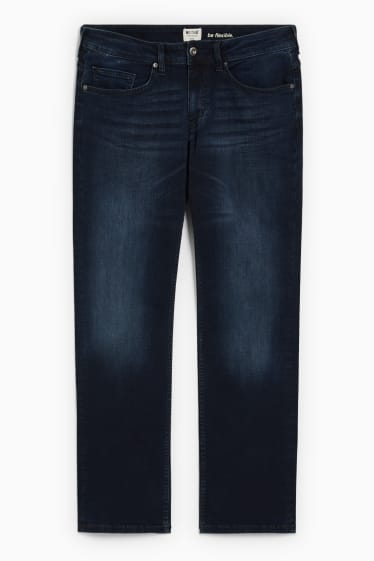 Femei - MUSTANG - straight jeans - high waist - Sissy - denim-albastru