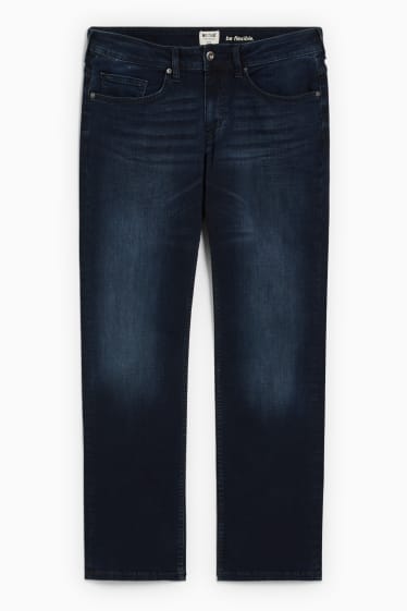 Women - MUSTANG - straight jeans - high waist - Sissy - blue denim