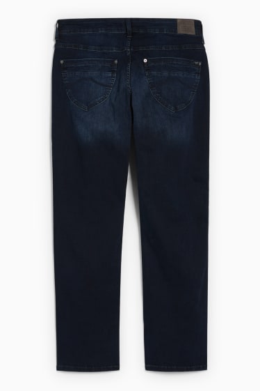 Women - MUSTANG - straight jeans - high waist - Sissy - blue denim