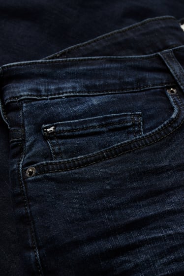 Women - MUSTANG - straight jeans - high waist - Sissy - blue denim