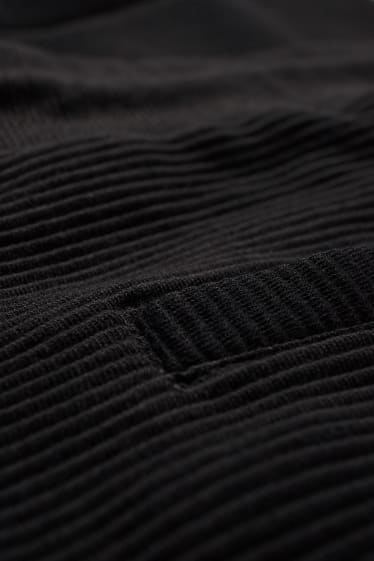 Pánské - Teplákové šortky - černá