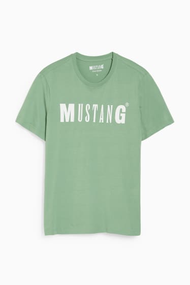 Hombre - MUSTANG - camiseta - verde