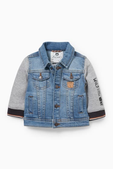 Baby: jongens - Babyspijkerjasje - jeansblauw
