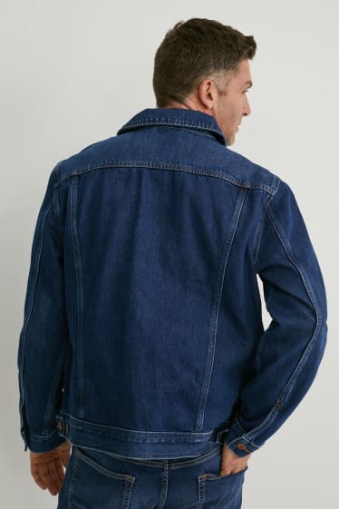 Men - Denim jacket - blue denim