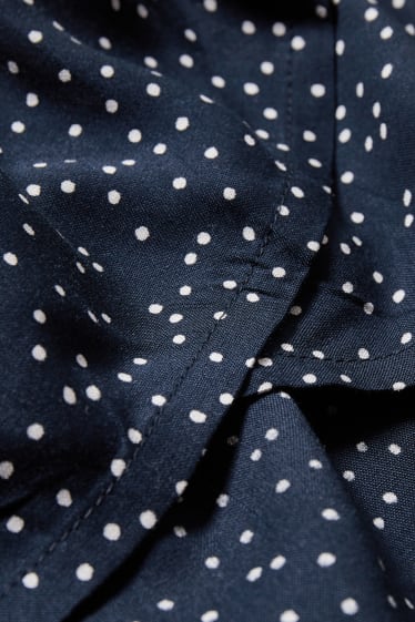 Women - Maternity skirt - polka dot - dark blue