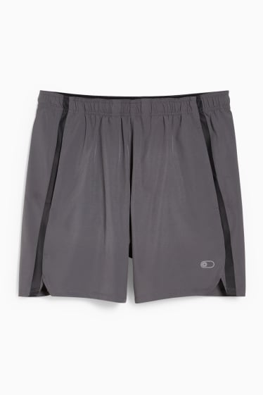 Uomo - Shorts tecnici - Flex - LYCRA® - grigio