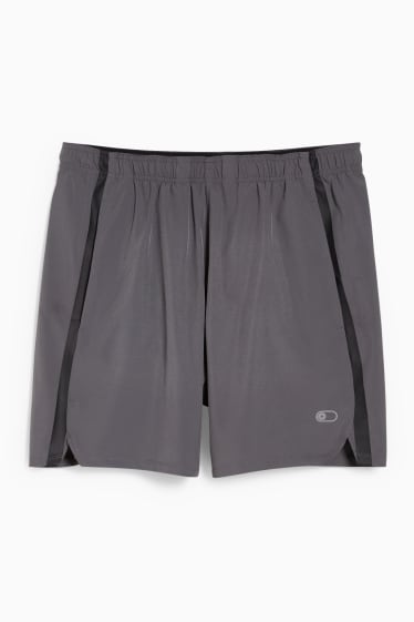 Hommes - Short de sport - Flex - LYCRA® - gris