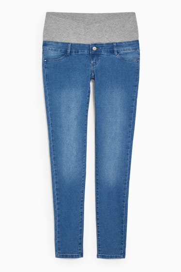 Damen - Umstandsjeans - Skinny Jeans - jeansblau