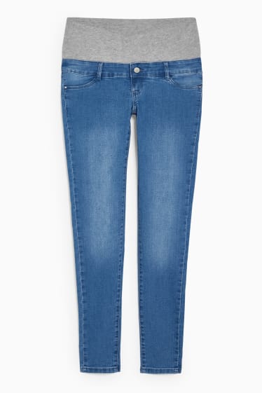 Femei - Jeans gravide - skinny jeans - denim-albastru