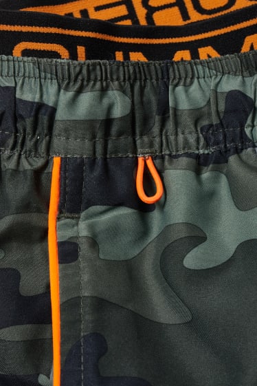 Men - Swim shorts - camouflage