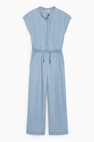 Children - Jumpsuit - denim-light blue