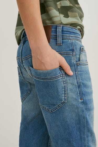 Children Boys - Denim shorts - jog denim - denim-blue gray