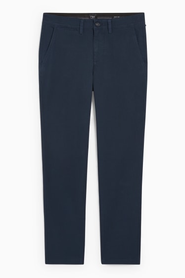 Uomo - Chino - slim fit - Flex - LYCRA® - blu scuro