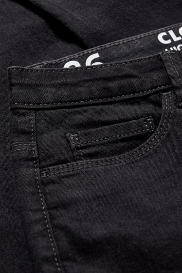 Damen - CLOCKHOUSE - Super Skinny Jeans - High Waist - schwarz