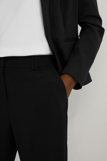 Femmes - Pantalon de bureau - slim fit  - noir