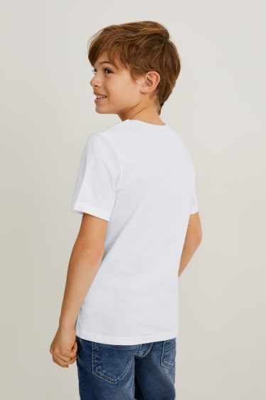 Enfants - Lot de 4 - T-shirts - blanc