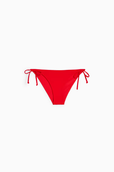 Damen - Bikini-Hose - Low Waist - rot