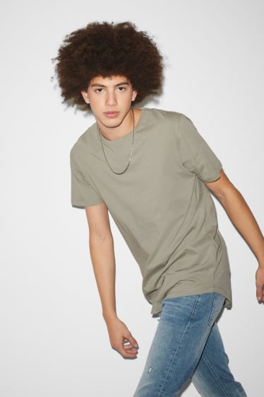 Uomo - T-shirt - verde