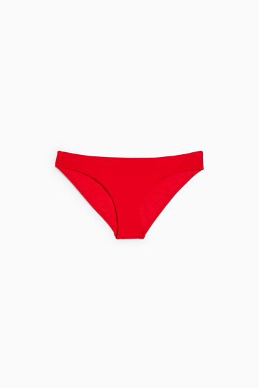Donna - Slip bikini - a vita bassa - rosso