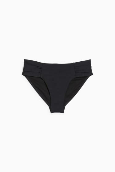 Women - Bikini bottoms - hipsters - mid-rise waist - black