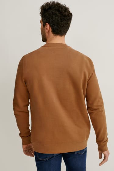 Men - MUSTANG - sweatshirt - havanna
