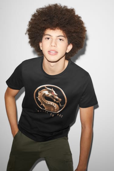 Teens & young adults - CLOCKHOUSE - T-shirt - Mortal Combat - black