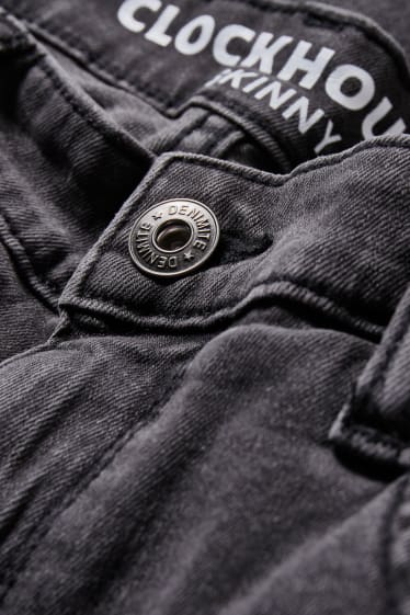 Mężczyźni - CLOCKHOUSE - skinny jeans - dżins-szary