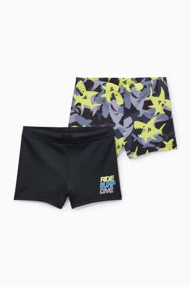 Children - Multipack of 2 - swim shorts - black