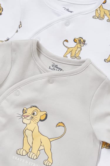 Babys - Multipack 2er - Der König der Löwen - Baby-Schlafanzug - grau