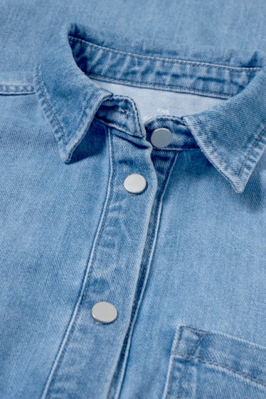 Donna - Vestito di jeans - jeans azzurro