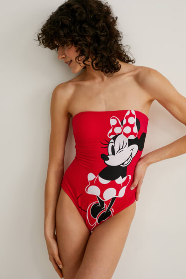 Femmes - Maillot de bain - ampliforme - Minnie Mouse - rouge