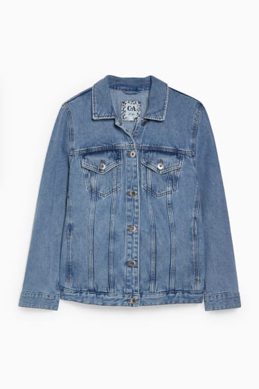 Women - Denim jacket - blue denim