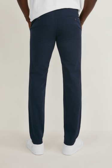 Uomo - Chino - slim fit - Flex - LYCRA® - blu scuro