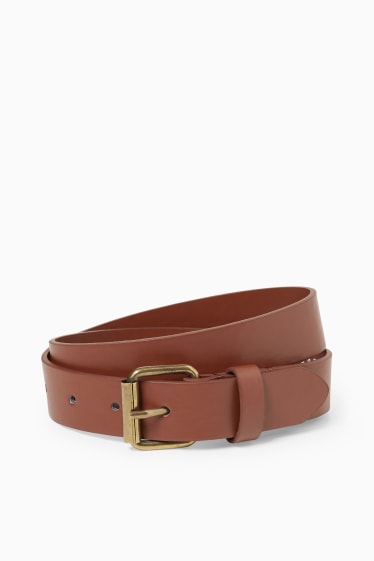 Enfants - Ceinture - synthétique - marron