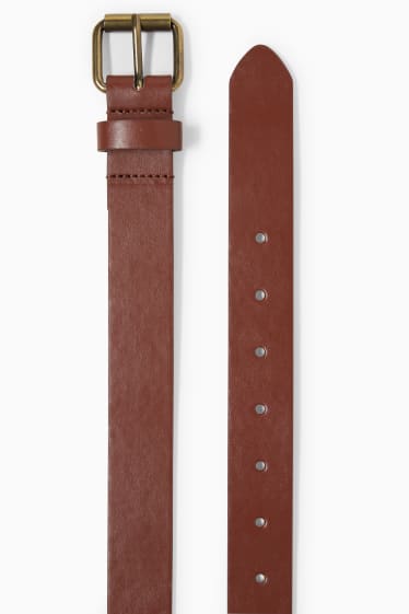 Enfants - Ceinture - synthétique - marron