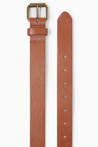 Enfants - Ceinture - synthétique - marron