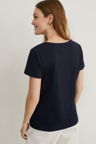 Donna - T-shirt - blu scuro