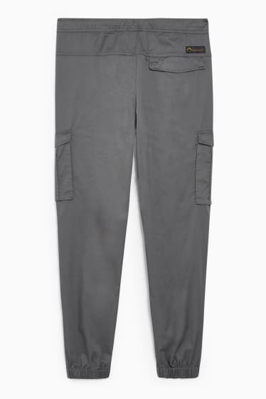 Men - Technical trousers - hiking - tapered fit - dark green