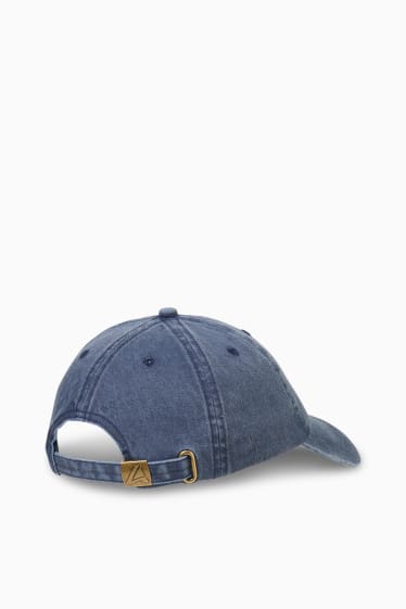 Herren - Cap - jeans-dunkelblau