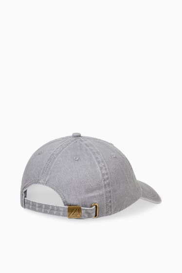 Men - Cap - denim-light gray