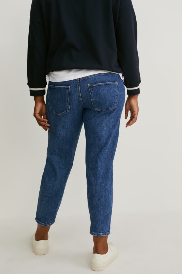 Dames - Tapered jeans - jeansblauw