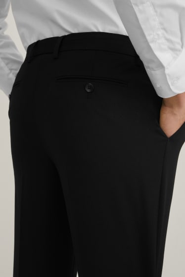 Uomo - Pantaloni coordinabili - regular fit - Flex - LYCRA®  - nero