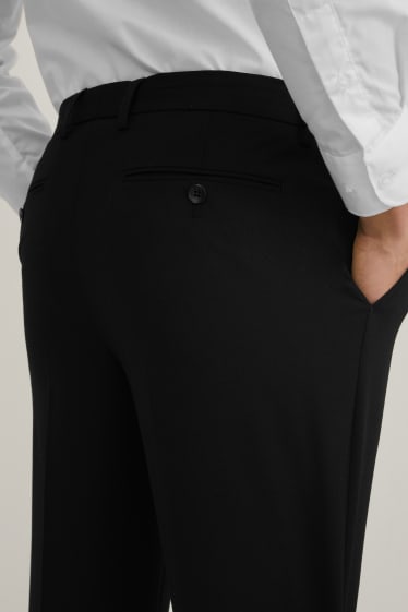 Bărbați - Pantaloni modulari - regular fit - Flex - LYCRA®  - negru