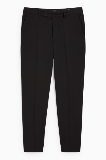 Herren - Baukasten-Hose - Regular Fit - Flex - LYCRA® - schwarz
