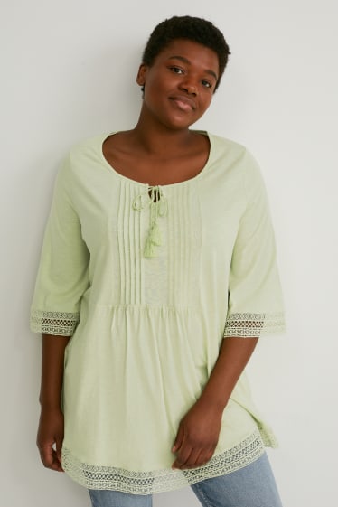 Mujer - Camiseta - verde menta