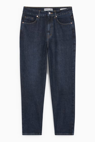 Kobiety - Premium Denim by C&A - straight jeans - wysoki stan - dżins-niebieski