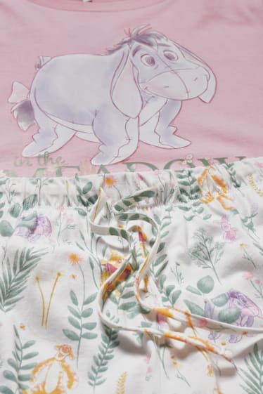 Dámské - Medvídek Pú - letní pyžamo - 2dílné - růžová