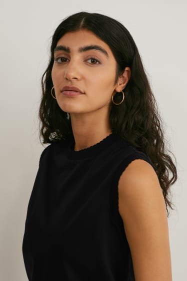Damen - Top - schwarz