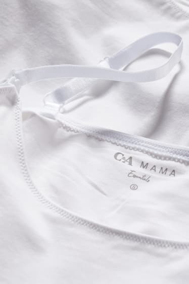 Dona - Paquet de 2 - top de lactància - blanc