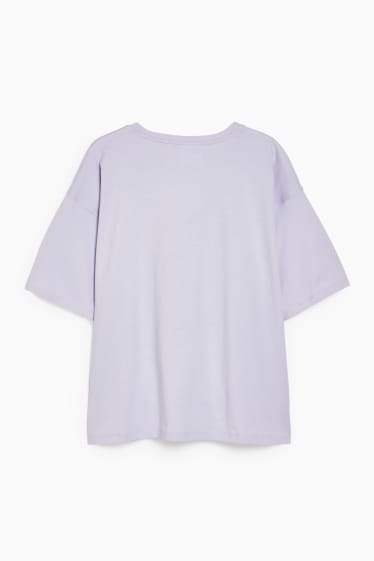 Mujer - Camiseta - Peanuts - violeta claro